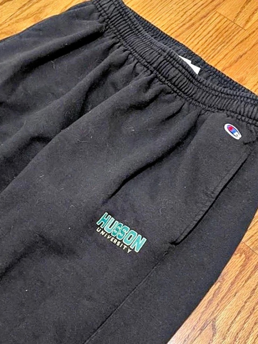 Champion Husson University Champion Sweatpants Black Size L